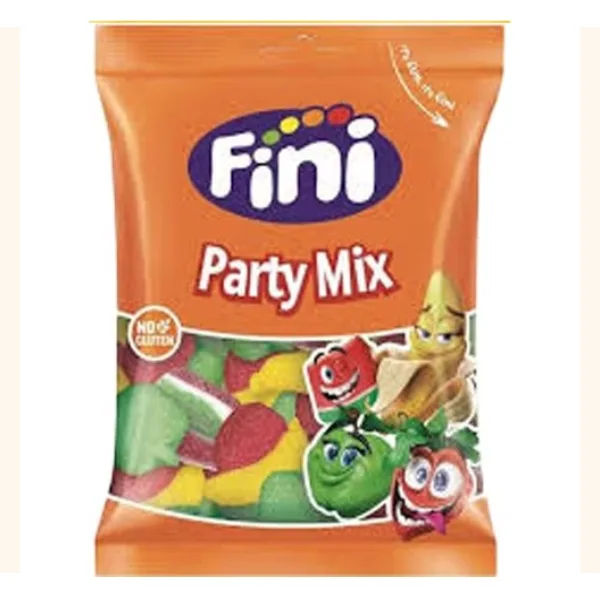 پاستیل پارتی میکس شکری فینی بدون گلوتن و چربی Fini Party Mix وزن 90 گرم